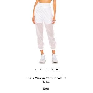 Nike Women Indio Woven Pants in white